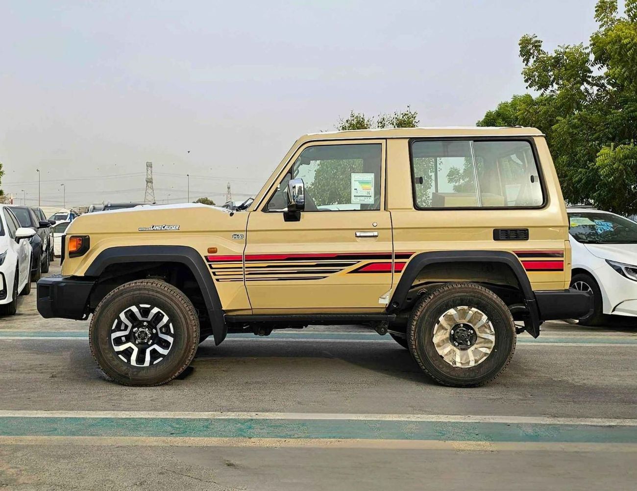 تويوتا لاند كروزر 70 LC71 3 DOOR LX-Z / 4.0L PETROL A/T / DIFF LOCK / 4WD (CODE # LC71LXZ)