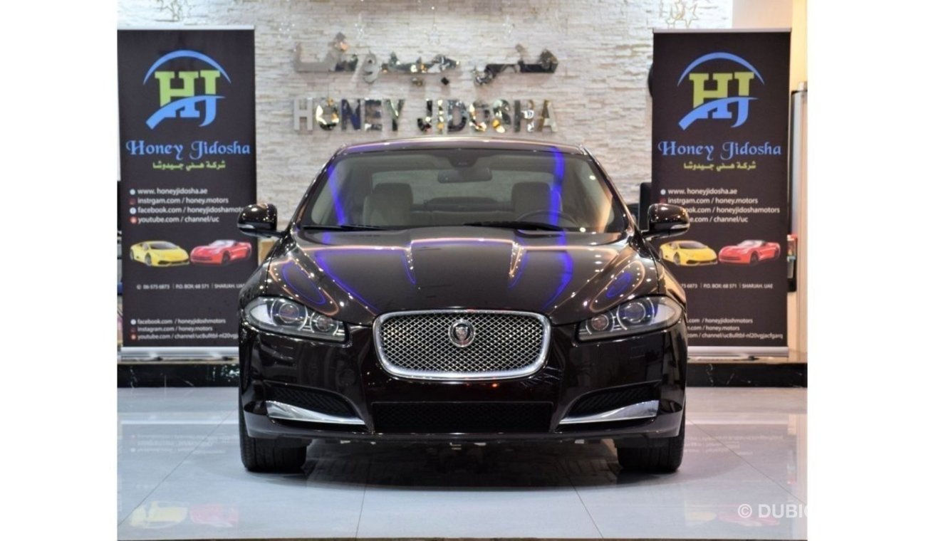 Jaguar XF Luxury EXCELLENT DEAL for our Jaguar XF V6 ( 2013 Model! ) in Brown Color! GCC