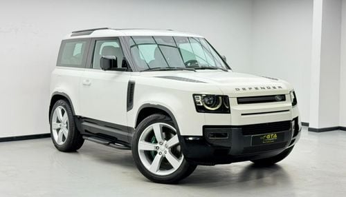 لاند روفر ديفندر 2023 Land Rover Defender 90 SE P400, 2028 LR Warranty, Full LR Service History, Fully Loaded, GCC