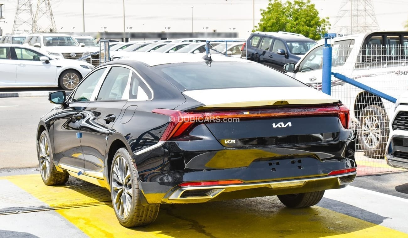 كيا K8 KIA K8 - V6 3.5L PETROL - FULL OPTION - 2023 - BLACK