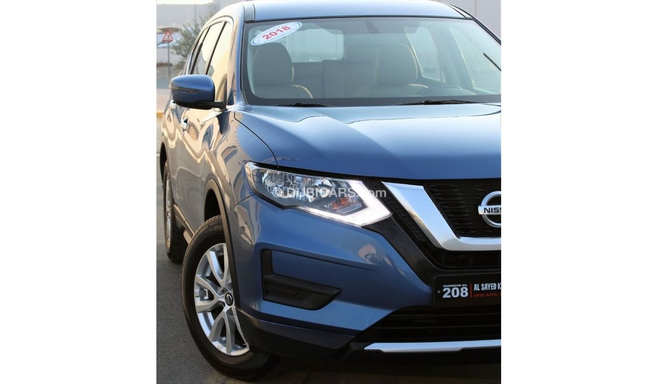 Nissan XTrail Nissan X-Trail 2018 GCC No. 2 in excellent condition, without paint, without accidents, very clean f