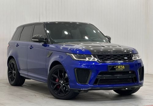 Land Rover Range Rover Sport 2019 Range Rover SVR, 1 Year Unlimited KM Warranty, Full Al Tayer Agency Service History, GCC