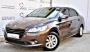 Peugeot 301 1.6L ALLURE 2014 GCC SPECS