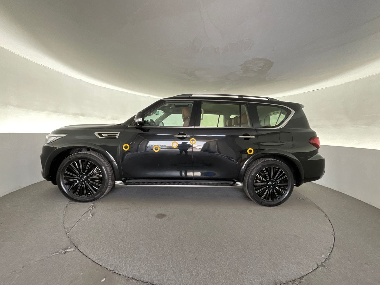 إنفينيتي QX80 5.6 SENSORY PRO AT 4WD 8 SEATS BLACK EDT | شامل الضمان | 0 ﺪﻔﻋﺓ ﺃﻮﻟﻯ