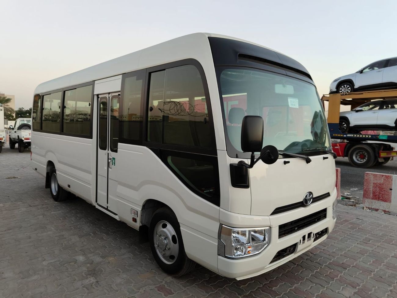 Toyota Coaster 2025 Toyota Coaster High-Roof 23-Seater (3-Point Seatbelts) 4.0L 4-Cyl Turbo Diesel M/T RWD