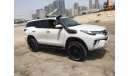 Toyota Fortuner diesel white color 2015 model full option 7 seats automatic 2.8L