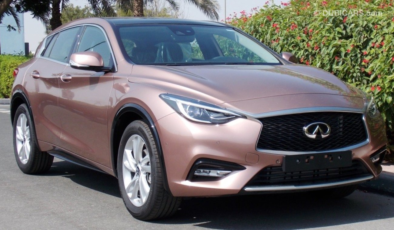 Infiniti Q30 2017 4dr  1.6L 4cyl Panorama Gcc Specs With 3Yrs./100k Km Warranty at the Dealer