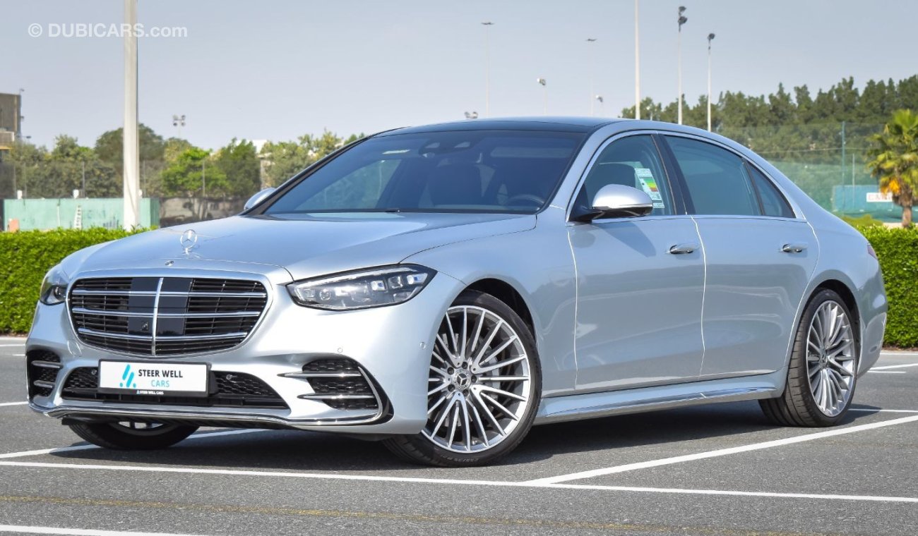 Mercedes-Benz S 450 2021 4M AMG WITH GCC SPECS  5 YEARS WARRANTY AND SERVICE CONTRACT