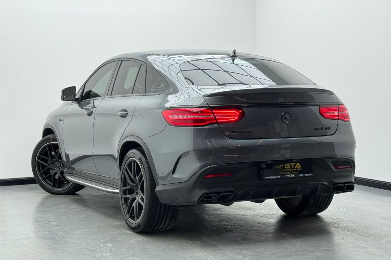 مرسيدس بنز GLE 63 S AMG كوبيه 2017 Mercedes-Benz GLE 63 S AMG Coupe, Well Loaded, Service History, GCC