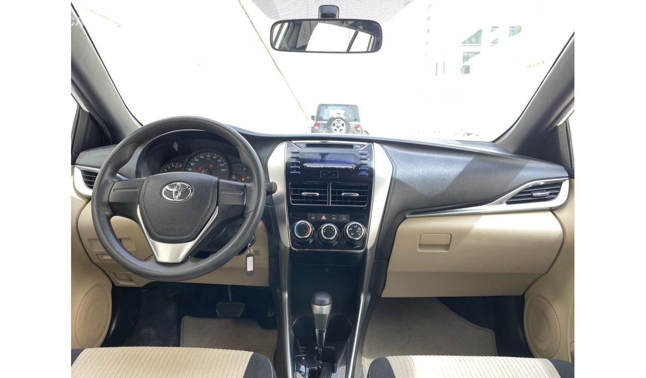 Toyota Yaris 1.3L | SE|  GCC | EXCELLENT CONDITION | FREE 2 YEAR WARRANTY | FREE REGISTRATION | 1 YEAR FREE INSUR