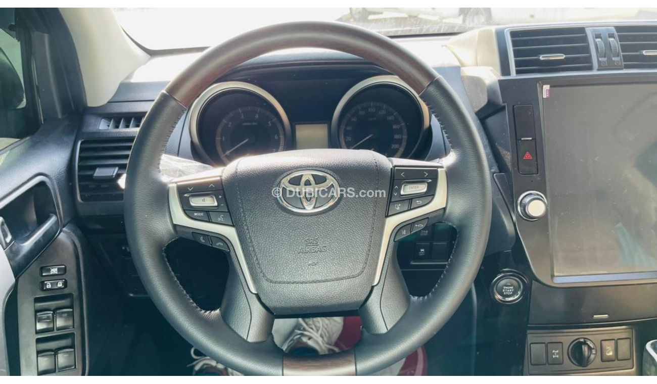 تويوتا برادو 2015 Grey *Limgene Body Kit* V6 4.0 CC Petrol [LHD] Original Leather 7 Electric Seats {Tesla Screen}