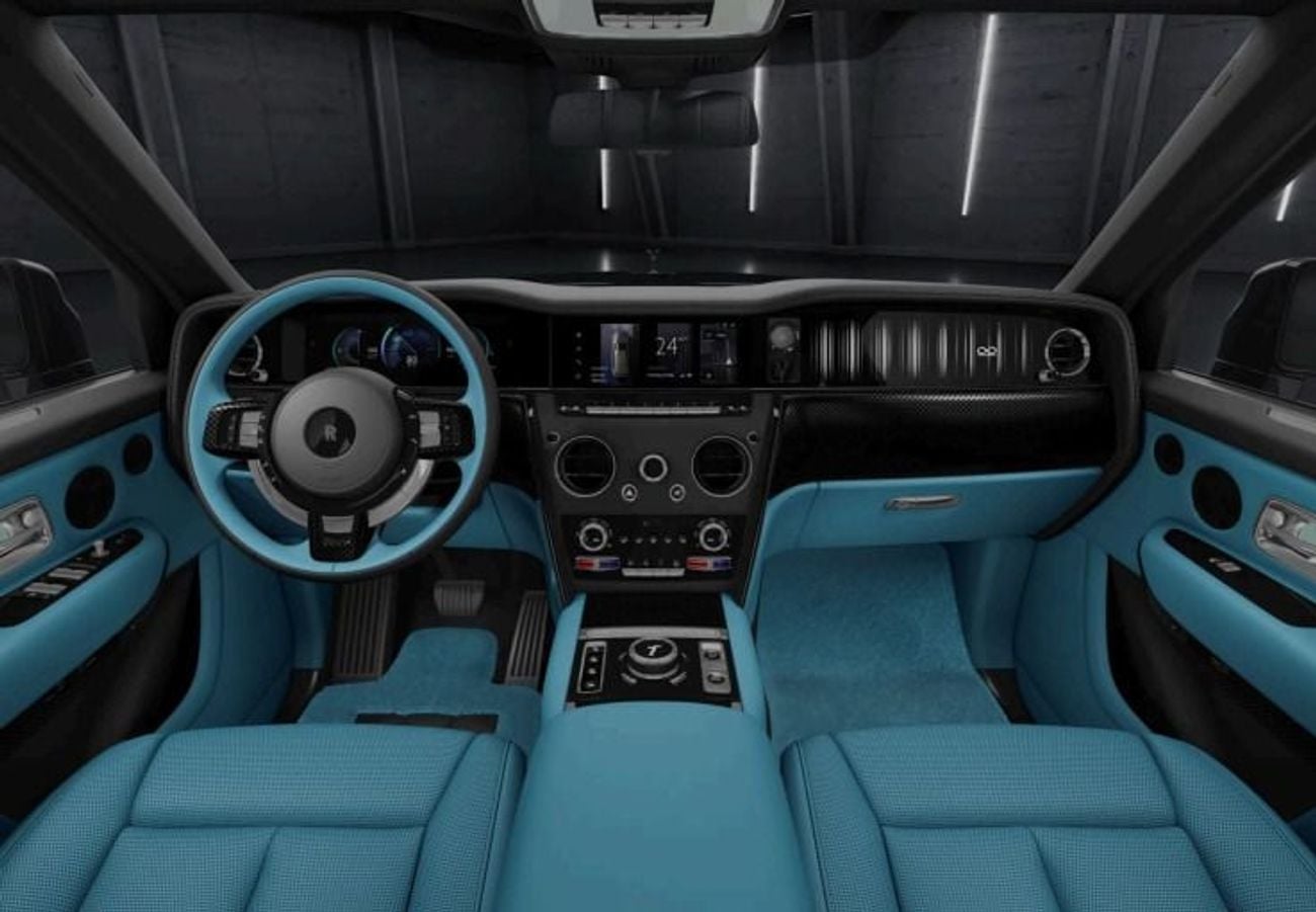 Rolls Royce Cullinan Series II Black Badge in LEFT HAND DRIVE