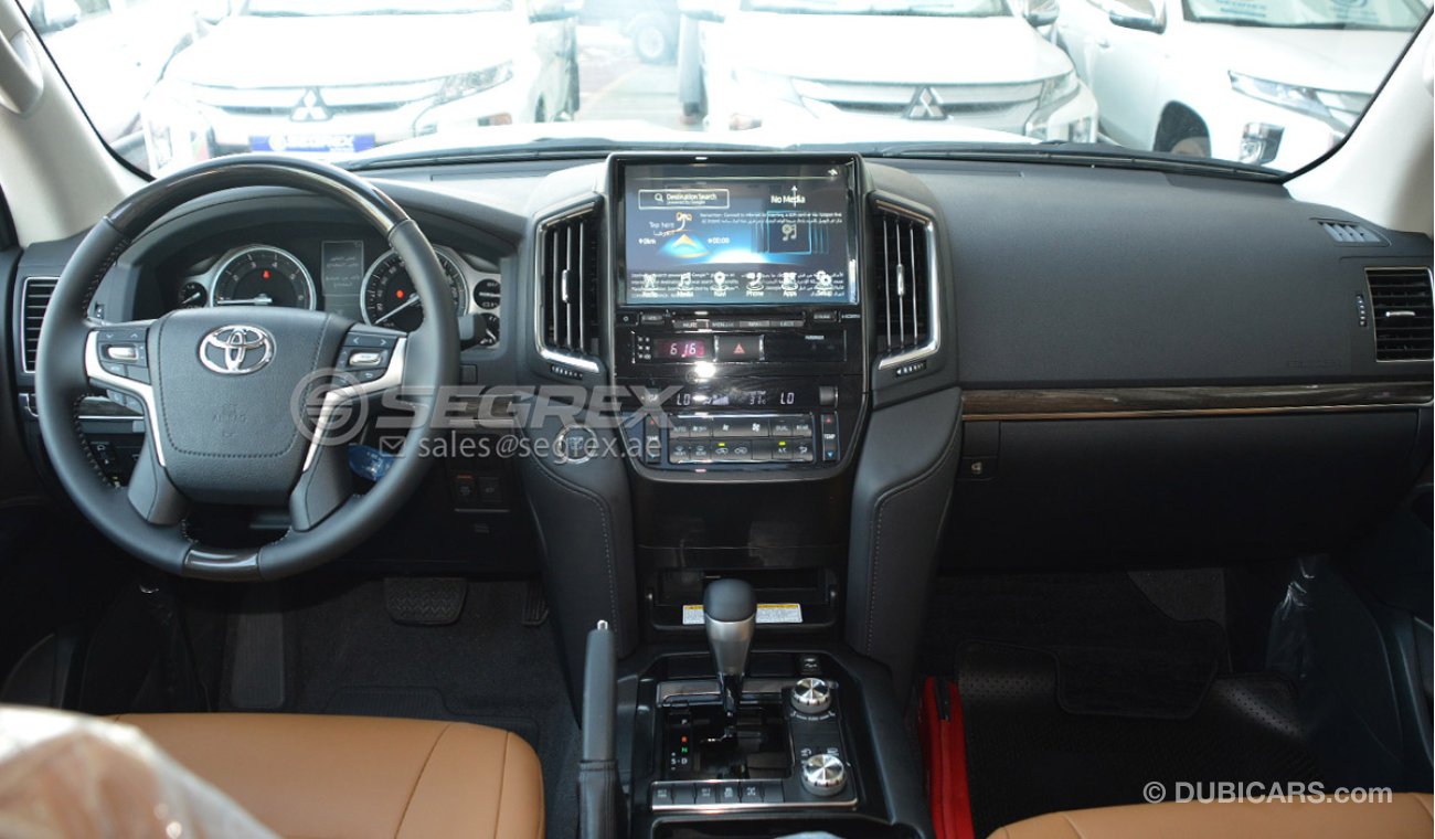 Toyota Land Cruiser 2021 4.0L Petrol, GXR Grand Touring, Black inside Brown available