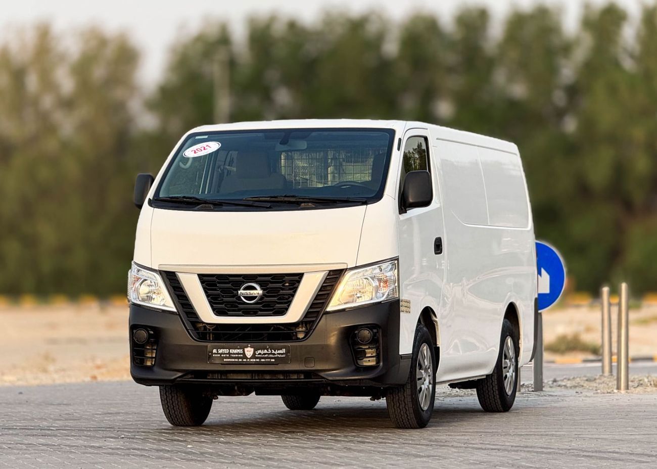 Nissan Urvan Panel Van Std 2.5L M/T (3 Seater) Petrol (4 Door) Nissan Urvan Van | 2.5 L | 2021 | GCC | Accident-F