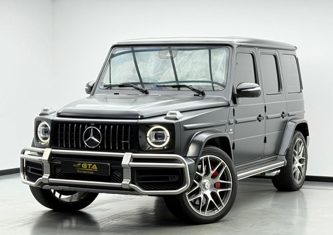 Mercedes-Benz G 63 AMG Std 4.0L 2020 Mercedes-AMG G63, Full Options, Jul/25 Agency Warranty, FSH, GCC