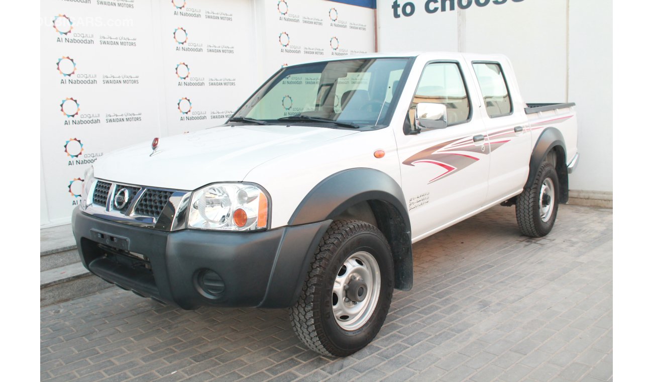 Nissan Navara 2.5L 4X4 2016 WHITE MANUAL DRIVE