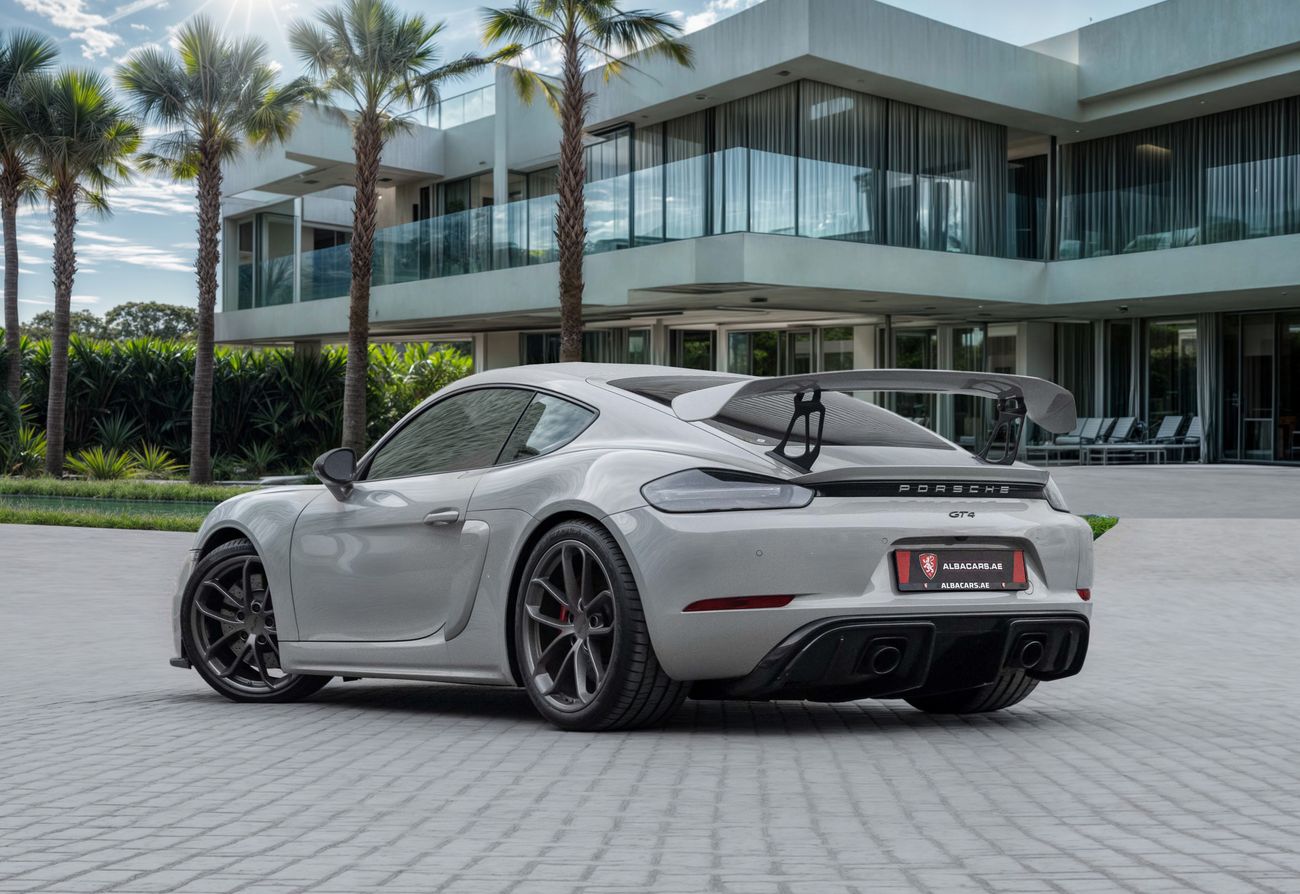 بورش كايمان 718 Cayman GT4 I Manual | 6,898 P.M | 0% Downpayment | Amazing Condition!