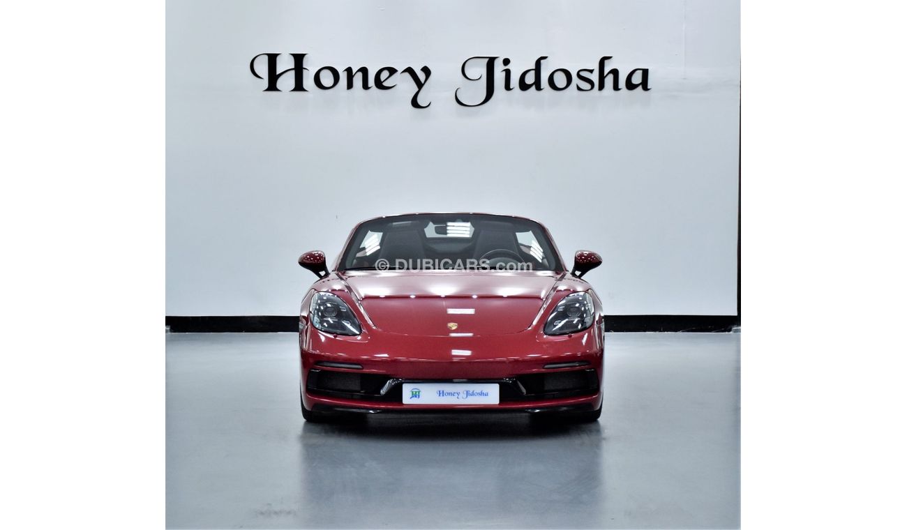 Porsche 718 Boxster EXCELLENT DEAL for our Porsche 718 Boxster GTS ( 2018 Model ) in Red Color GCC Specs