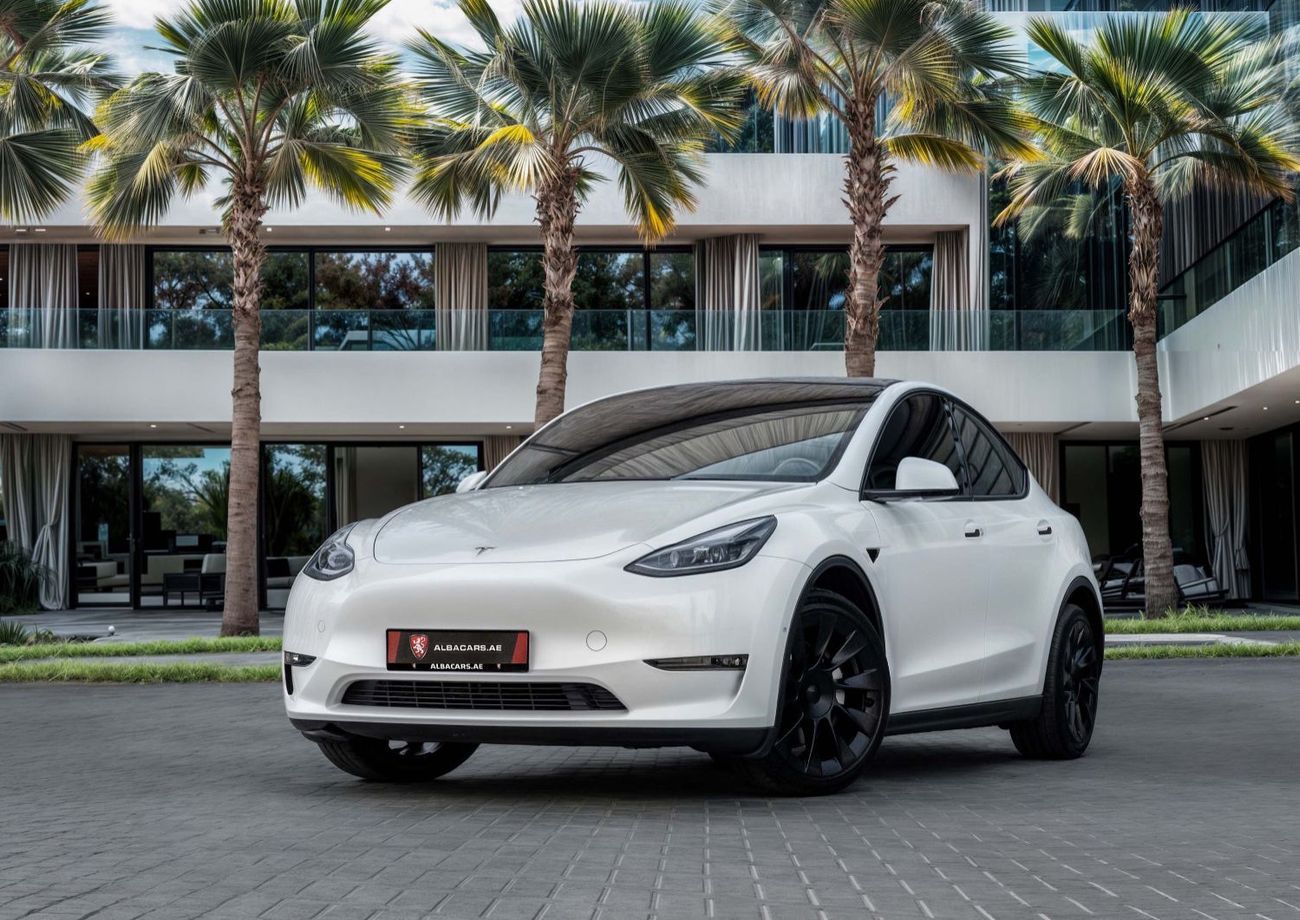 تسلا موديل Y Long Range | 2,350 P.M  | 0% Downpayment | Agency Warranty | Low KM!