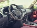 Nissan Patrol LE Platinum 5.6L 2024 GCC LOW MILEAGE WITH AGENCY WARRANTY UNLIMITED KM IN MINT CONDITION