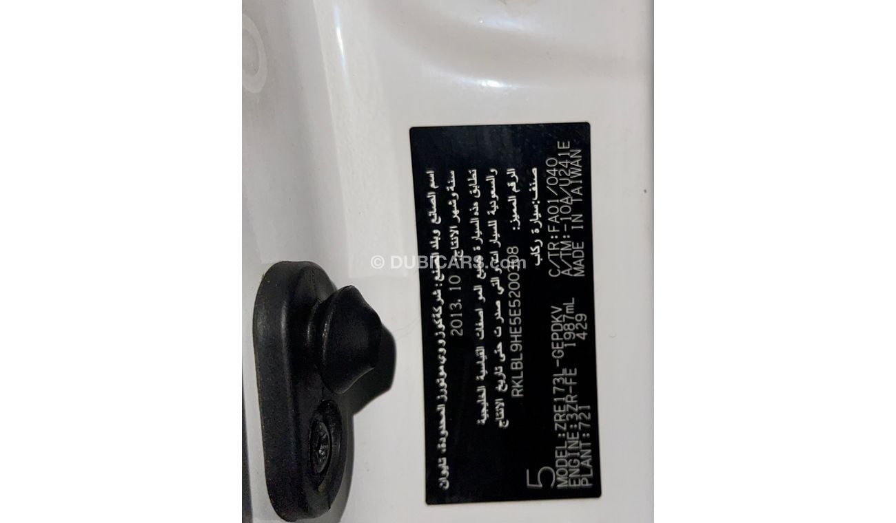 Toyota Corolla Limited