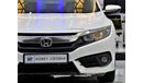 Honda Civic EXCELLENT DEAL for our Honda Civic ( 2017 Model ) in White Color GCC Specs
