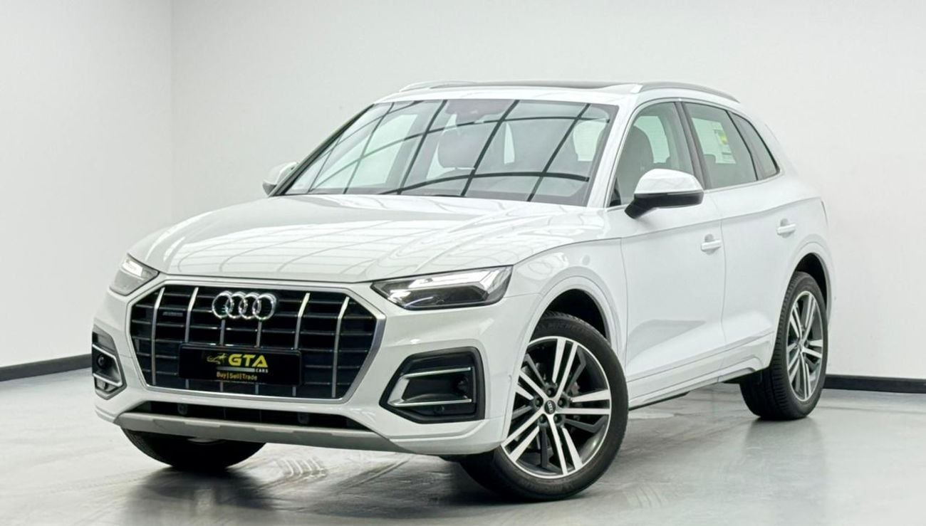 Audi Q5 2023 Audi Q5 Advanced 2.0 TFSI Quattro S tronic, 2028 Audi Warranty + Service Pack, Low Km, GCC