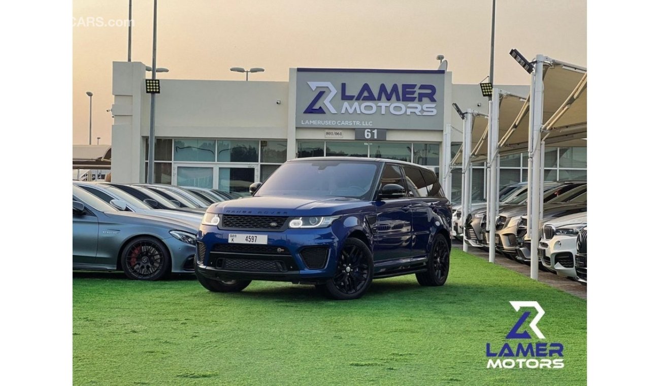 Land Rover Range Rover Sport SVR Range Rover SVR /Gcc/no accident /original paint / 8 Cylinder / 5.0 Engine