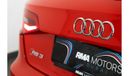 Audi RS3 TFSI quattro 2016 Audi RS3  / Catalunya Red / High Spec!