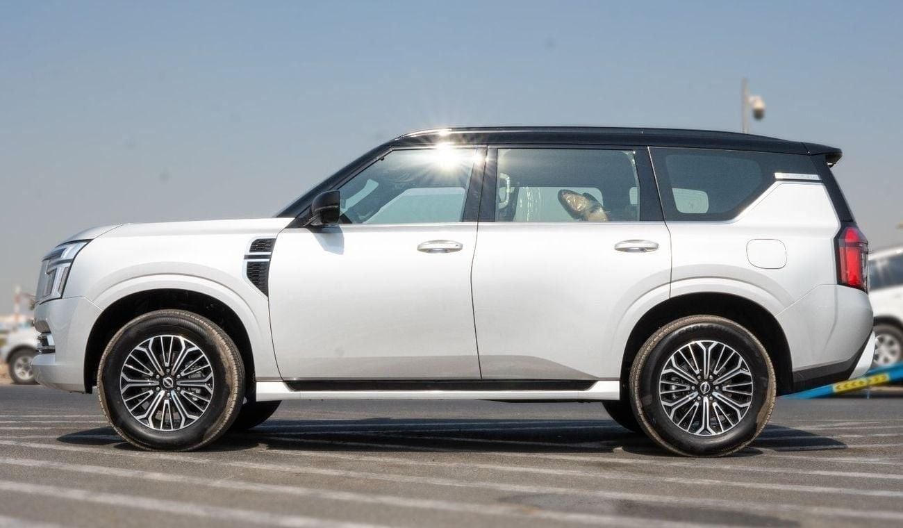 Nissan Patrol 2026 Nissan Patrol SE Platinum 3.8L AT Petrol (Silver Black Roof)