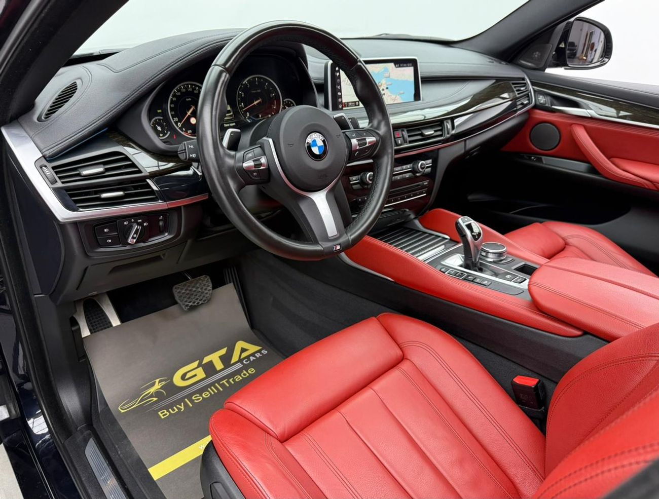 بي أم دبليو X6 2019 BMW X6 xDrive35i M-Kit, Warranty, Very Low Km, Fully Loaded, Excellent Condition, GCC