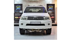 Toyota Fortuner EXCELLENT DEAL for our 4 Cylinder Toyota Fortuner 2010 Model!! in White Color! GCC Specs