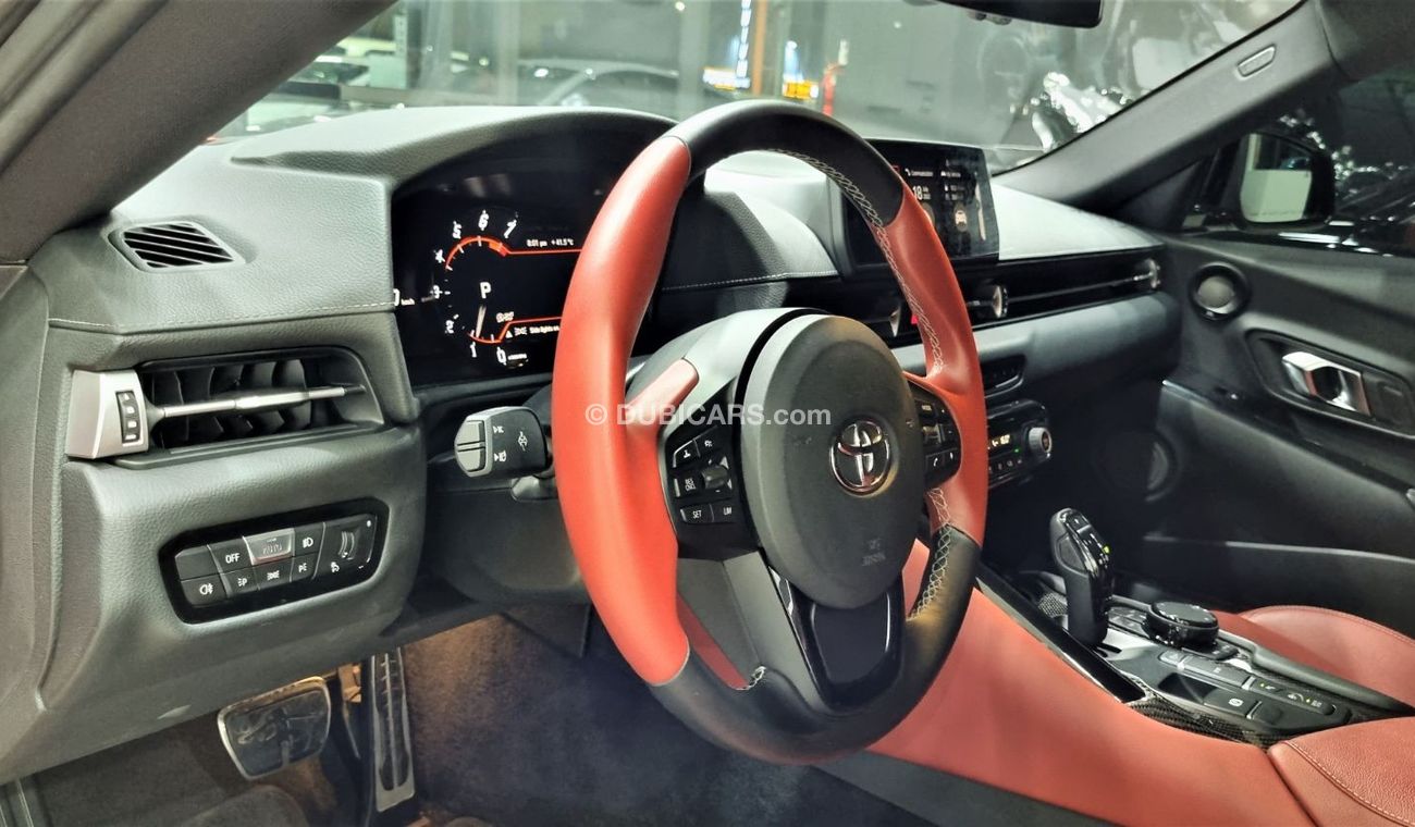 Toyota Supra GR TOYOTA SUPRA 2020 GCC LOW MILEAGE ONLY 29K KM IN IMMACULATE CONDITION FOR 179K AED