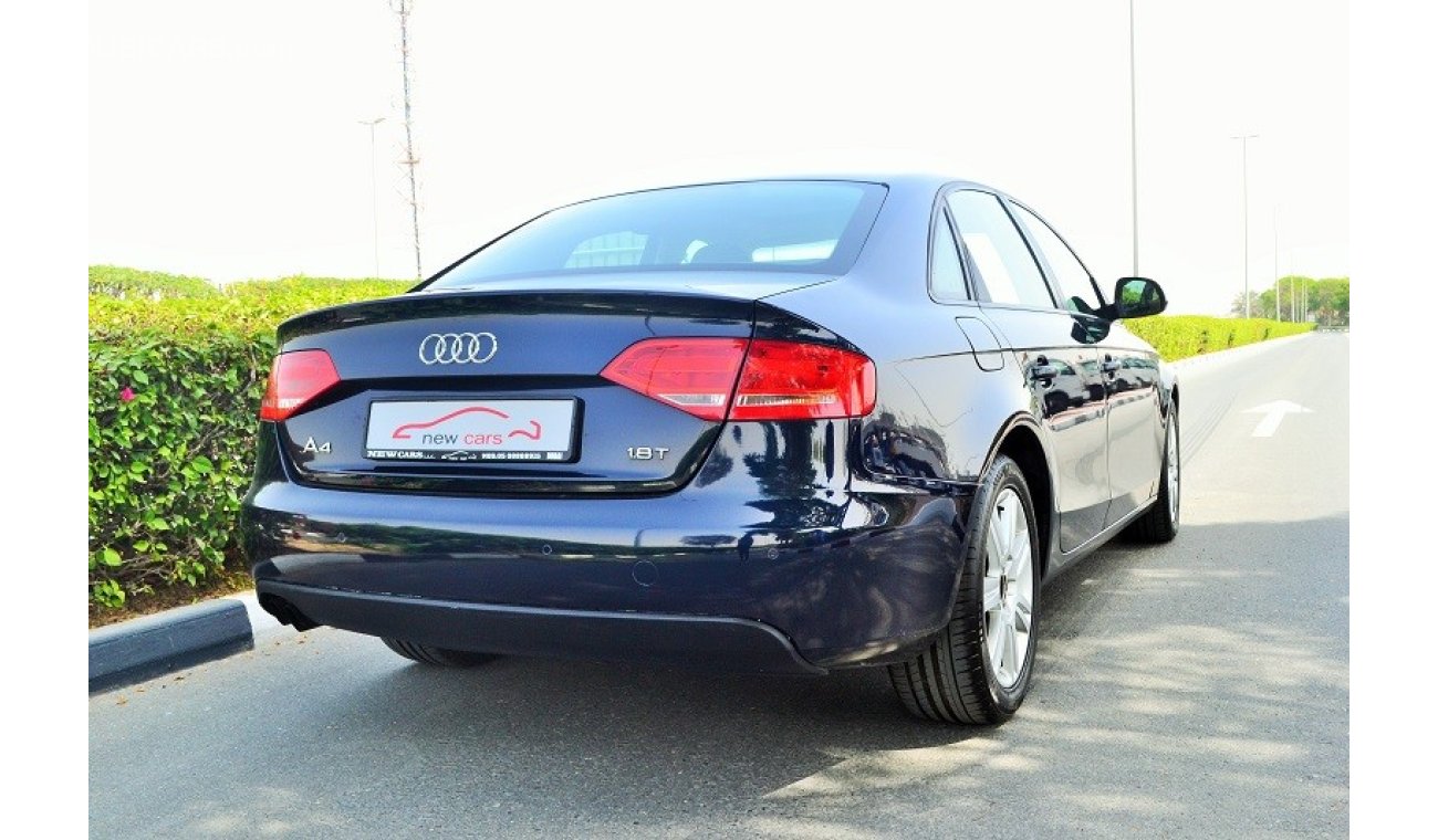 Audi A4 - ZERO DOWN PAYMENT - 860 AED/MONTHLY - 1 YEAR WARRANTY