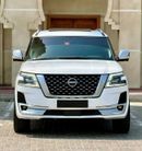 Nissan Patrol LE PLATINUM محول خليجي فل المكينه الكبيرة LE Platinum GCC Specs - Excellent Condition