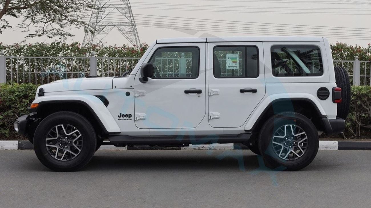 جيب رانجلر (For Export , НА ЭКСПОРТ) Unlimited Sahara I4 2.0L Turbo 2025 GCC Без пробега
