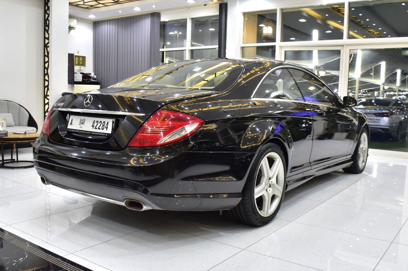 Mercedes-Benz CL 500 EXCELLENT DEAL for our Mercedes Benz CL500 ( 2007 Model ) in Black Color GCC Specs