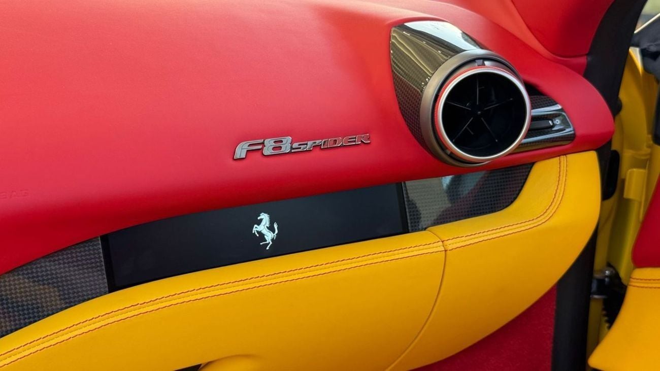 Ferrari F8 Spider STD 3.9T V8 Ferrari F8 Spider 2022 | Pristine | Fully Carbon Interior &amp; Exterior | Carbon Steeri