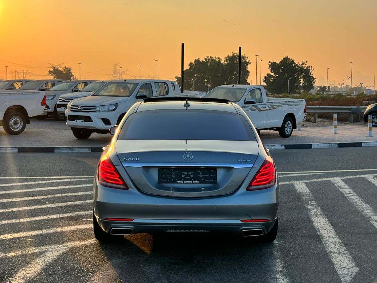 مرسيدس بنز S 400 2015 Mercedes Benz S400 Hybrid Japanese Specs - Full Options - 83000km