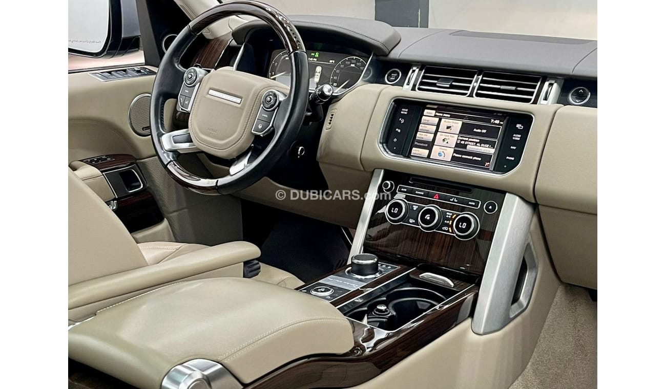 Land Rover Range Rover 2014 Range Rover Vogue SE Supercharged, Range Rover Service History, GCC