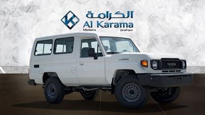 تويوتا لاند كروزر 70 محرك ديزل سعة 4.2 لتر | ناقل حركة يدوي رباعي الدفع | أكثر من 9 مقاعد | سقف صلب LC78 | للتصدير |