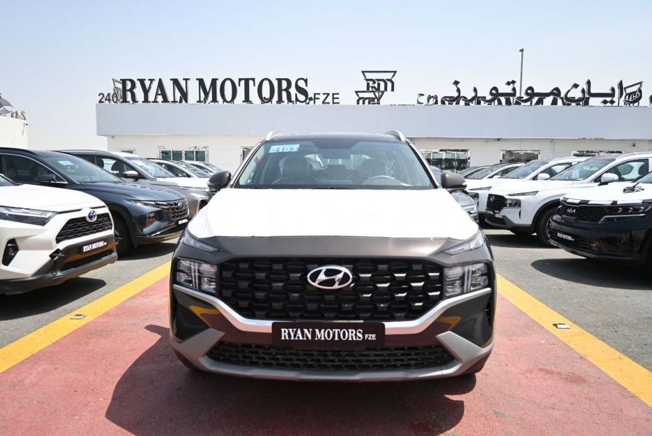 هيونداي سانتا في هيونداي سانتا في 2.5 لتر بنزين ، دفع رباعي ، دفع أمامي ، 5 أبواب ، مقاعد كهربائية أمامية ، سقف بانور