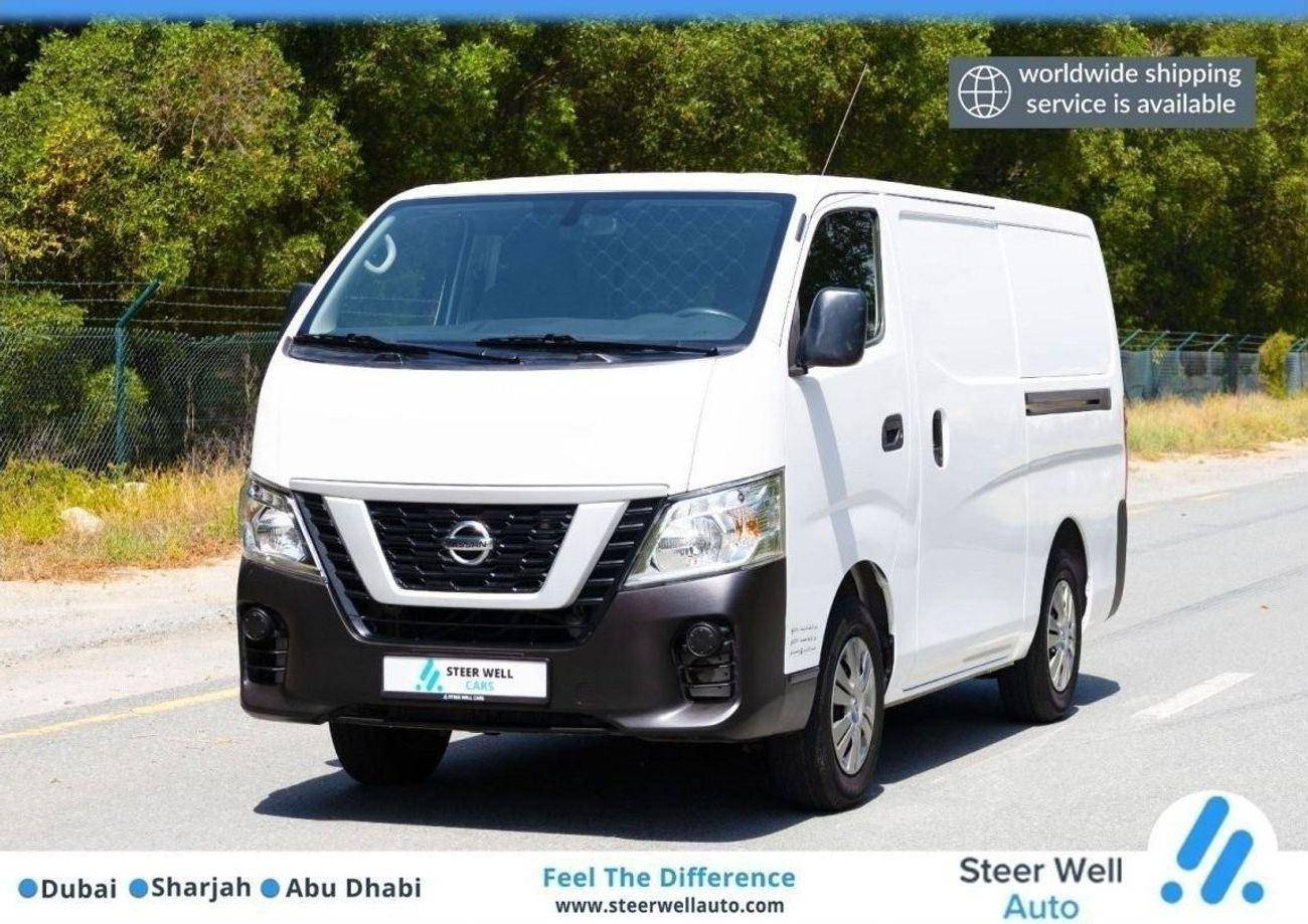 نيسان أورفان Std 2021 NV350 Dry Delivery Van - 2.5L - PTR MT - Low Mileage - Like new Condition - GCC