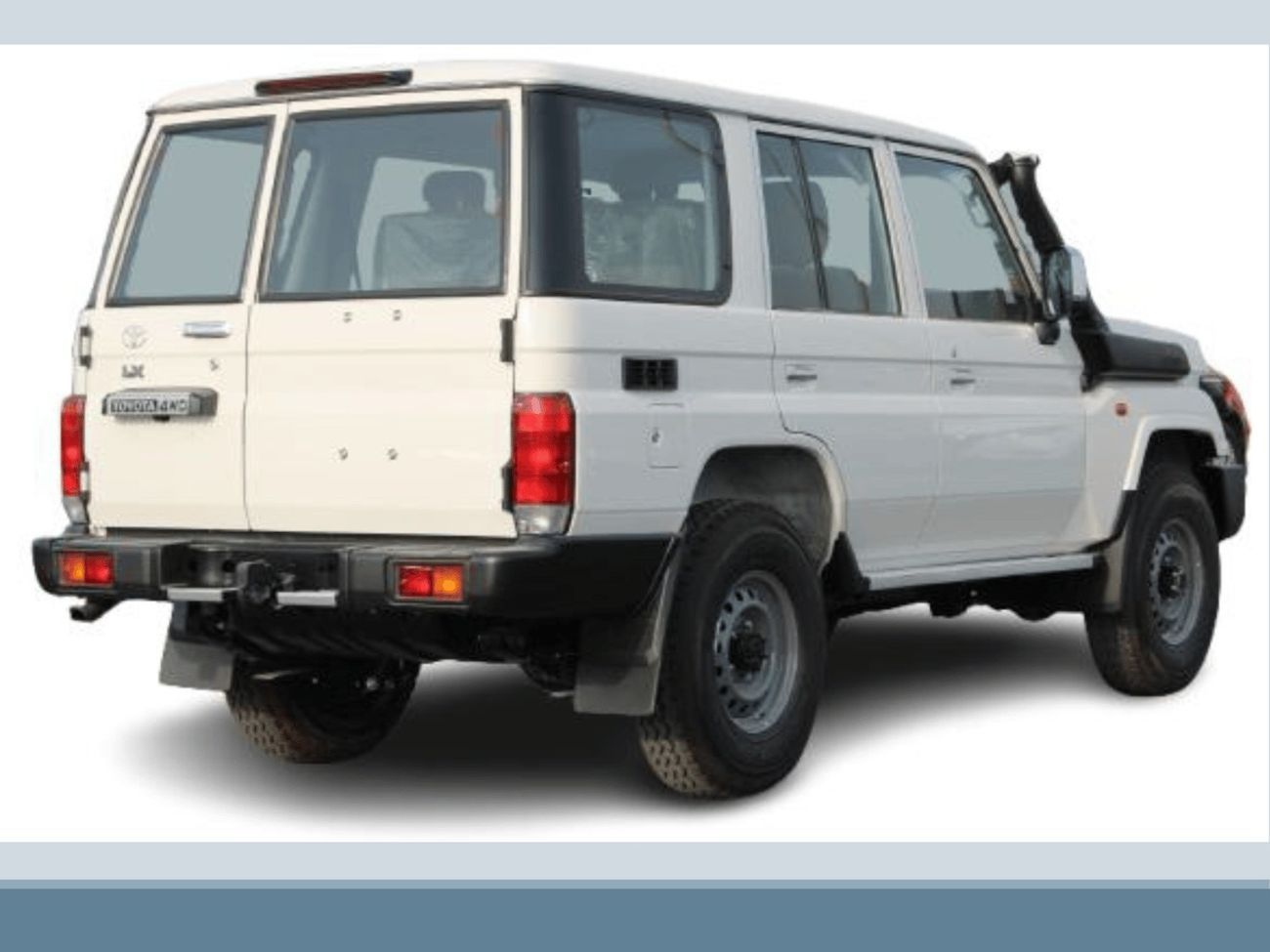 Toyota Land Cruiser 70 ECT0031 - Toyota LC76 Hardtop 5 Doors - 2.8L Diesel Manual White