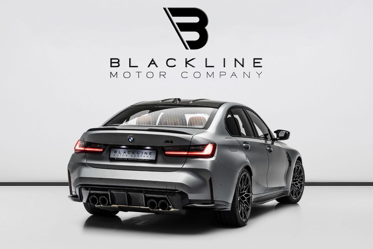 بي أم دبليو M3 2024 BMW M3 Competition, January 2028 BMW Warranty + Service Contract, Low KMs, GCC