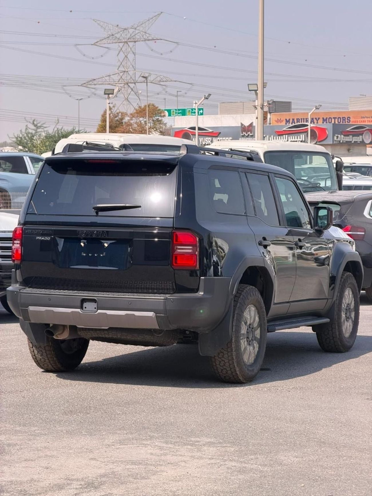 Toyota Land Cruiser GXR Prado adventure  With head up display  20 inch wheel 360 camera Leather seat  Petrol 2.4