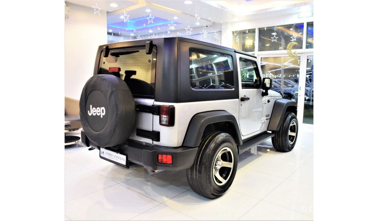 جيب رانجلر ONLY 99000 KM!! Jeep Wrangler Sport 2009 Model!! in Silver Color! GCC Specs