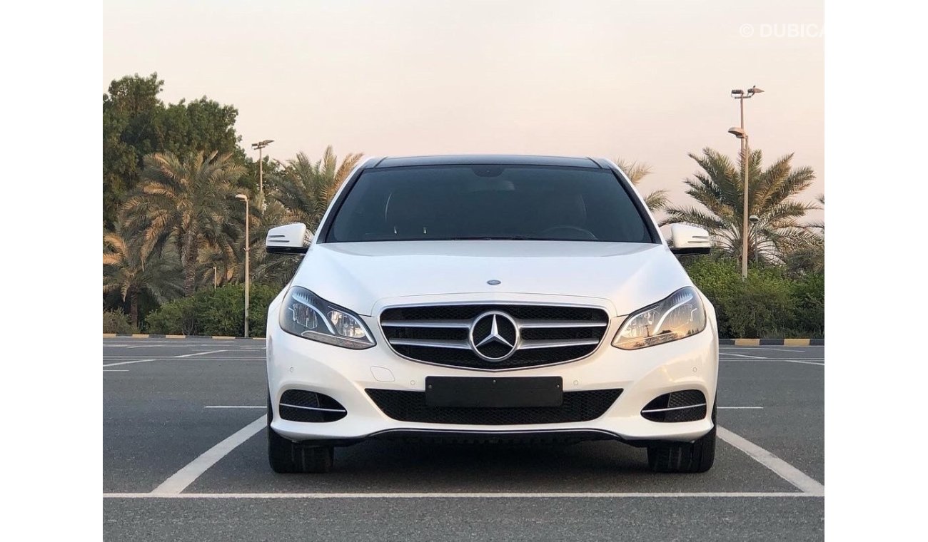 Mercedes-Benz E 250 MODEL 2015 GCCCAR PERFECT CONDITION FULL ORIGINAL PAINT FULL OPTION PANORAMIC ROOF LEATHER SEATS NAV