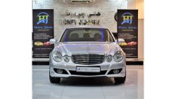 مرسيدس بنز E 280 EXCELLENT DEAL for our Mercedes Benz E280 ELEGANCE ( 2007 Model! ) in Silver Color! GCC Specs