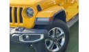 جيب رانجلر Jeep Wrangler Unlimited Sahara/2019/GCC/Low Mileage/Under Warranty/Original Paint